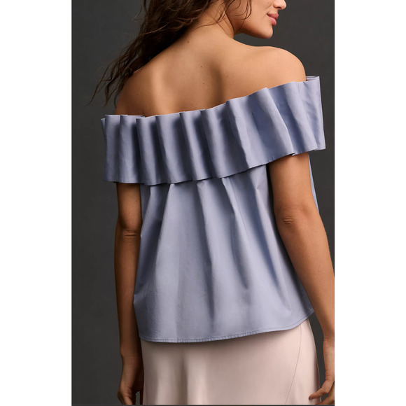 NWT Anthropologie Mare Mare Pleated Top - Small - Picture 2 of 5